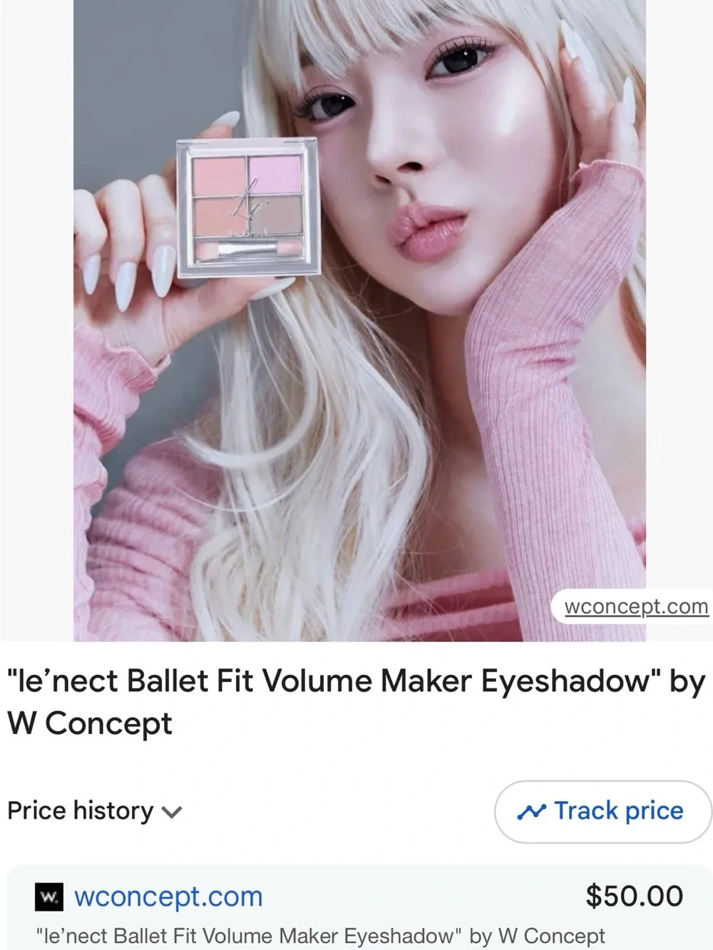 Le'nect Ballet Fit Volume Maker Eyeshadow Palette - Pink Neutral Quartet